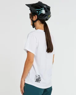 DHaRCO Tops*Womens Tech Tee | Classic White