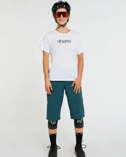 DHaRCO Tops*Womens Tech Tee | Classic White