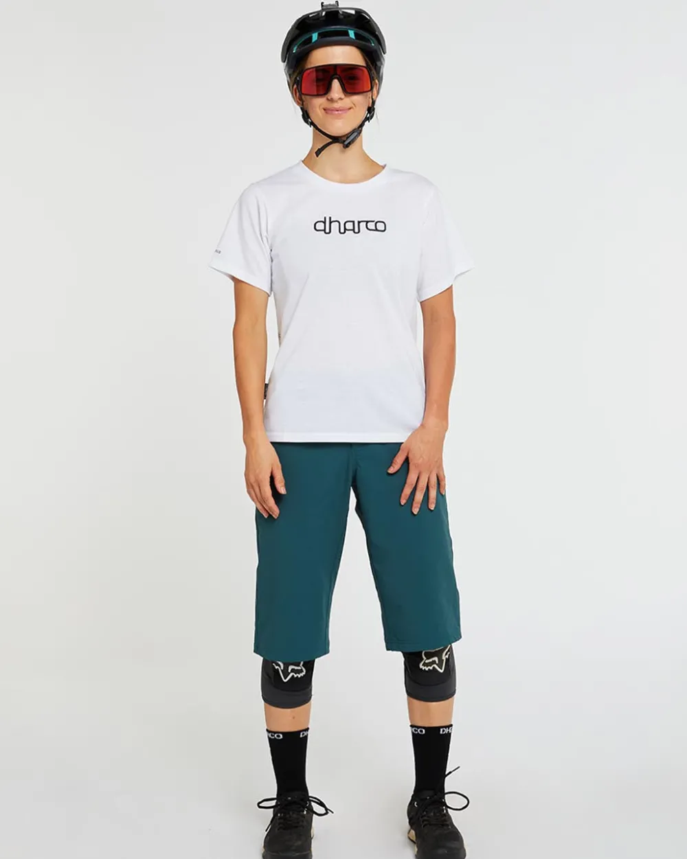 DHaRCO Tops*Womens Tech Tee | Classic White