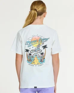 DHaRCO Tops*Youth Cotton Tee | Decade of White Decade of DHaRCO White
