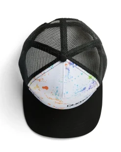 DHaRCO Hats And Beanies*Youth Flat Brim Trucker | Paint Splat