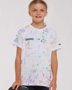 DHaRCO Tops*Youth Short Sleeve Jersey | Paint Splat