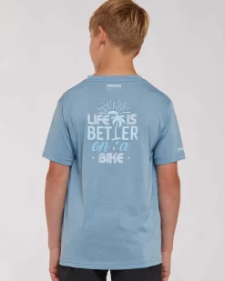 DHaRCO Tops*Youth Short Sleeve Tech Tee | Reef