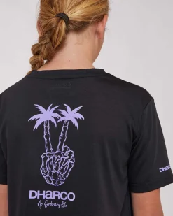 DHaRCO Tops*Youth Short Sleeve Tech Tee | Stealth