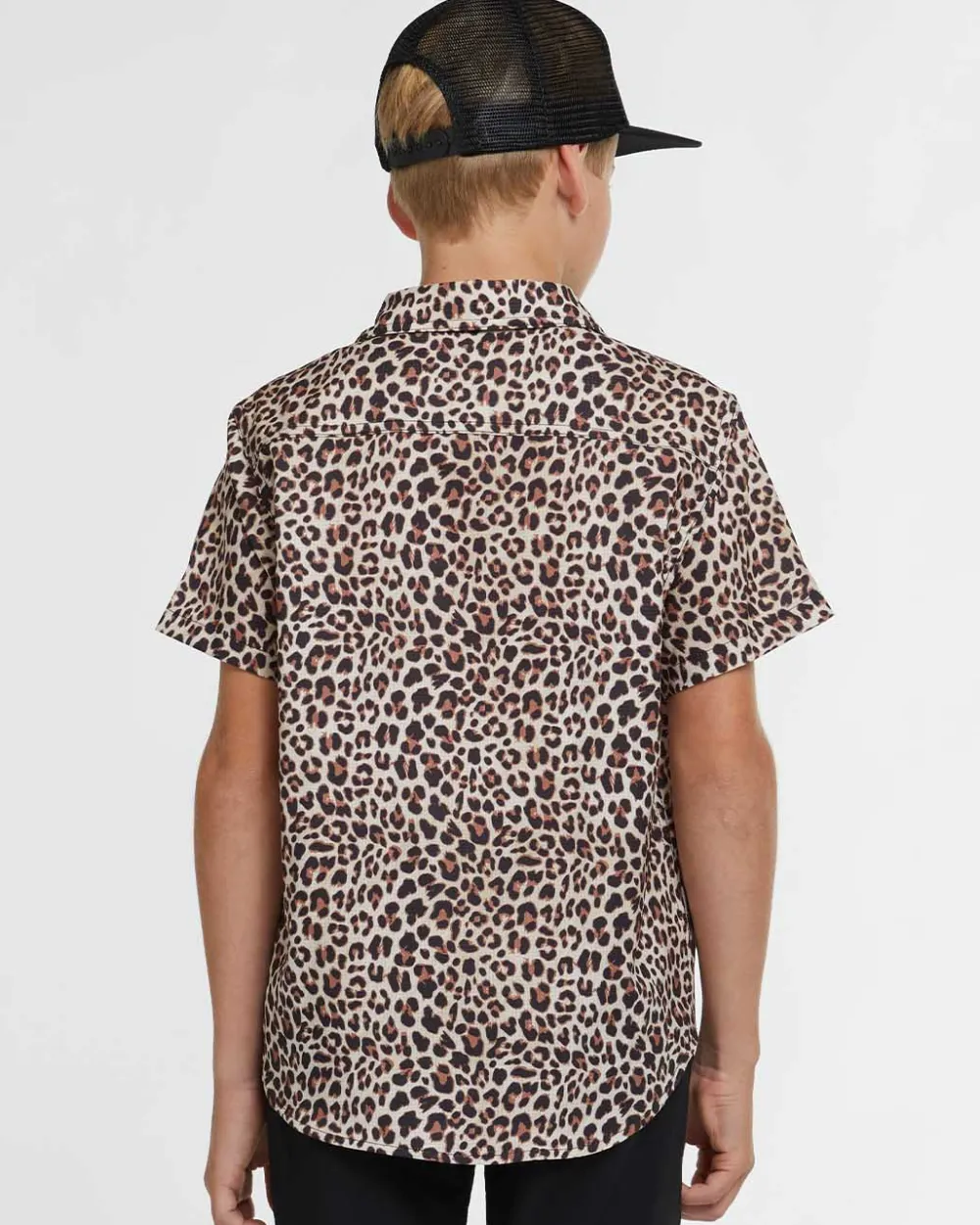 DHaRCO Tops*Youth Tech Party Shirt | Leopard