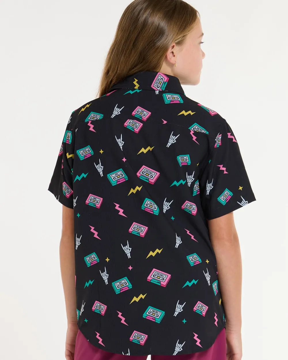 DHaRCO Tops*Youth Tech Party Shirt | Mix Tape