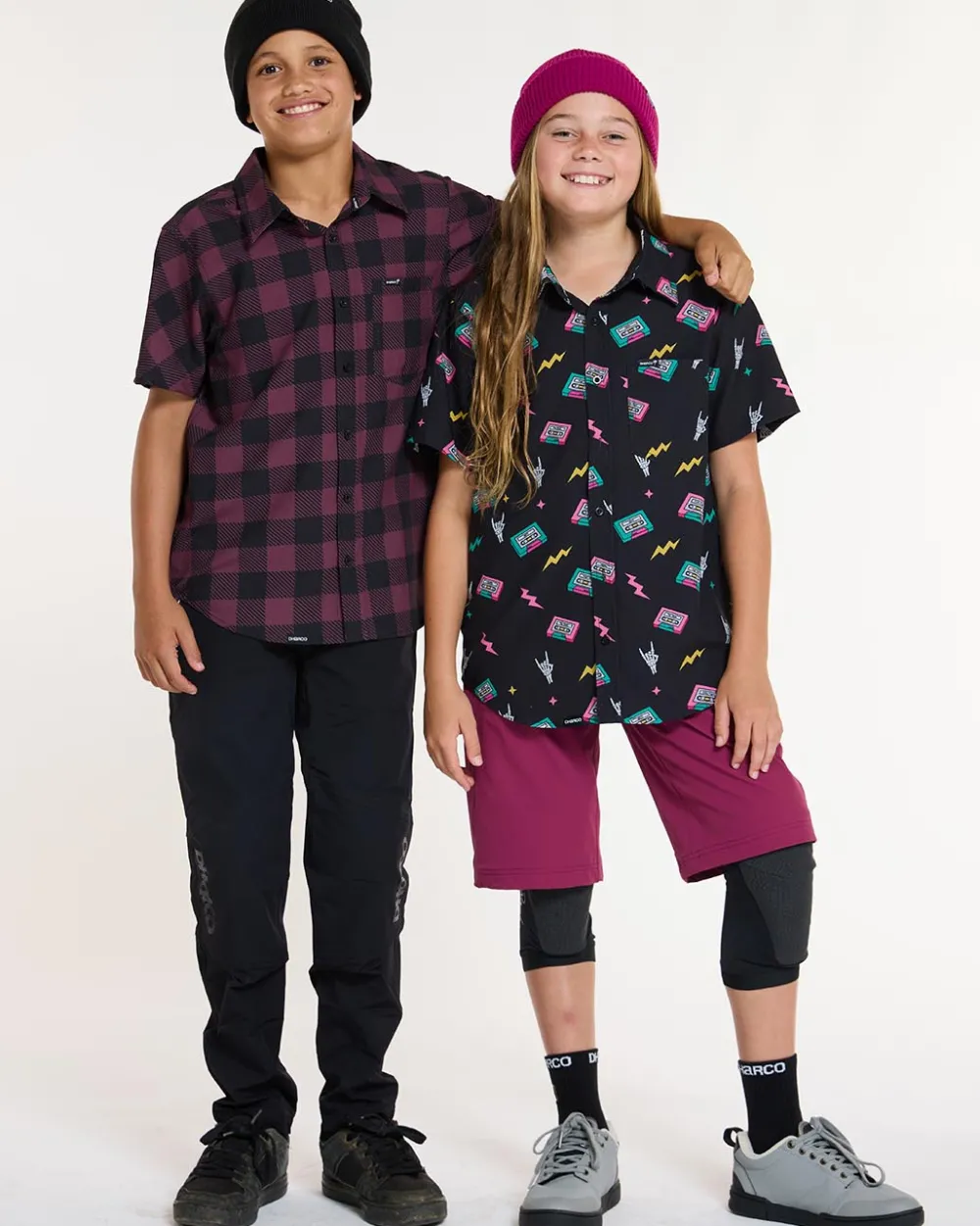 DHaRCO Tops*Youth Tech Party Shirt | Mix Tape