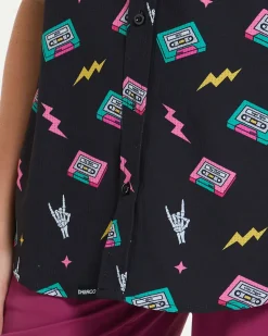DHaRCO Tops*Youth Tech Party Shirt | Mix Tape