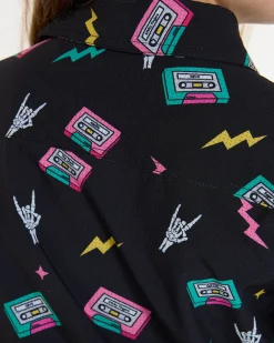 DHaRCO Tops*Youth Tech Party Shirt | Mix Tape